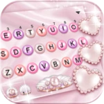 Logo of Pink Pearl Hearts Theme android Application 