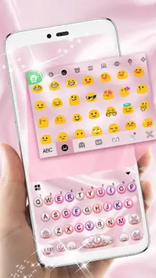 Pink Pearl Hearts Theme android App screenshot 3